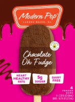 Modern Pop™ Chocolate Oh Fudge Frozen Bars Perspective: Main
