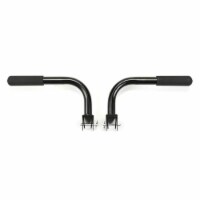 Total Gym Upper Body Press Up Bar Attachments for Home Workout Machines, Black