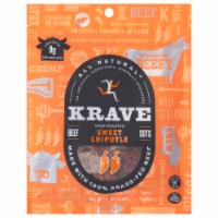 Krave Gourmet Beef Cuts Sweet Chipotle Jerky