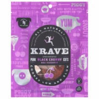 Krave Black Cherry BBQ Seasoned Pork Cuts Jerky