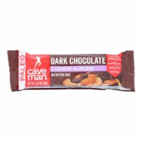Caveman Dark Chocolate Cashew Almond Nutrition Bar  - Case of 12 - 1.4 OZ