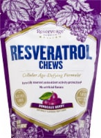 Reserveage Nutrition Bordeaux Berry Resveratrol Chews 30 Count