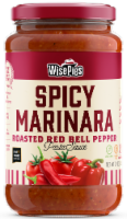 WisePies Spicy Marinara Roasted Red Bell Pepper Pasta Sauce Perspective: Main