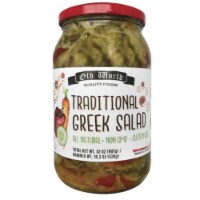 Old World All Natural Traditional Greek Salad Perspective: Main