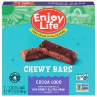 Enjoy Life Cocoa Loco Soft Baked Chewy Gluten Free Granola Bars Perspective: Main