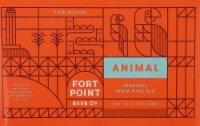 Fort Point Beer Co. Animal Tropical IPA Beer Perspective: Main
