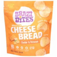 Brazi Bites Cheddar & Parmesan Brazilian Cheese Bread