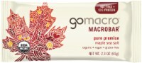 Gomacro - Bars Maple Sea Salt - Case of 12 - 2.3 oz.