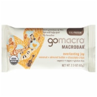 GoMacro® Coconut Almond Butter Chocolate Chips Protein Bar Perspective: Main