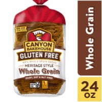Canyon Bakehouse Heritage Style Whole Grain Gluten Free Bread Large-Sliced Frozen Perspective: Main