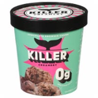 Killer Creamery Brownie Points Chocolate with Brownie Pieces Frozen Dessert Pint Perspective: Main