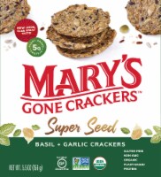 Mary's Gone Crackers™ Super Seed Basil & Garlic Crackers