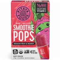 Pitaya Foods® Organic Dragon Fruit & Mango Smoothie Pops Perspective: Main