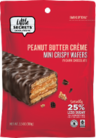 Little Secrets® Dark Chocolate Peanut Butter Mini Crispy Wafers