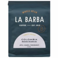 La Barba Colombia Medium Roast Whole Bean Coffee Perspective: Main