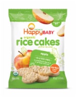 Happy Baby Organic Apple Rice Cakes Baby Snack Perspective: Main