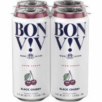 Bon & Viv Black Cherry Rosemary Spiked Seltzer Perspective: Main