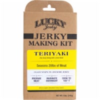 Lucky Jerky DIY Teriyaki Jerky Making Kit 12 Oz Box Kit for 20 lbs of Meat 7004