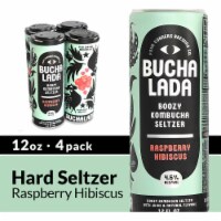 Four Corners Brewing Co. Buchalada Raspberry Hibiscus Boozy Kombucha Hard Seltzer Perspective: Main