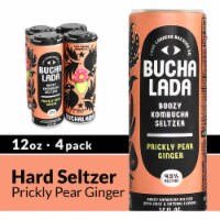 Four Corners Brewing Co. Buchalada Ginger Prickly Pear Boozy Kombucha Hard Seltzer Perspective: Main