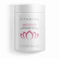 Codeage Meditate Natural Brain Supplement Vitamin Capsules
