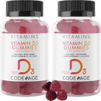 Codeage Strawberry Vitamin D3 Gummies