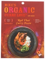 Curry Love Organic Spicy Hot Red Thai Curry Paste