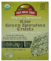 Mauk Family Farms  Organic Sprouted Raw Crusts   Green Spirulina