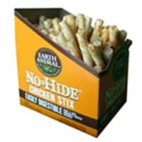 Earth Animal 853965006545 No Hide Chicken Stix Dog Treats - Count of 90