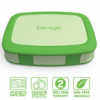 Bentgo Kids Chidrens Leak Proof Lunch Box - Green