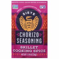 Siete Chorizo Seasoning Skillet Cooking Spice