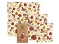 Bee's Wrap Assorted Vegan Reusable Food Storage Wraps
