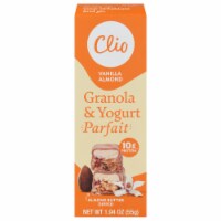 Clio Vanilla Almond Granola & Yogurt Parfait