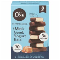 Clio® Salted Caramel Greek Yogurt Mini Bars Perspective: Main