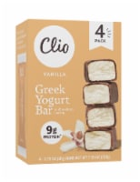 Clio Vanilla Greek Yogurt Bars