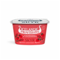 Icelandic Provisions Traditional Strawberry Lingonberry Skyr