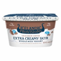 Icelandic Provisions Cold Brew Coffee Extra Creamy Skyr Whole Milk Yogurt