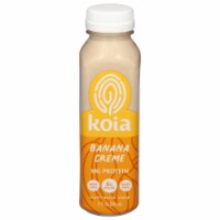 Koia Banana Creme Plant Based Protein Drink Perspective: Main