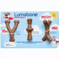 Durable Chew Toys, Bacon Flavored