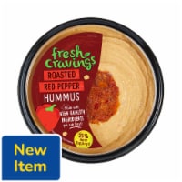 Fresh Cravings® Roasted Red Pepper Hummus Perspective: Main