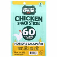 Mighty Spark® Honey & Jalapeno Chicken Snack Sticks Perspective: Main