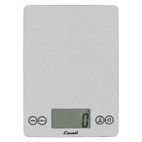 Escali Arti Glass Digital Scale - Shiny Silver Perspective: Main