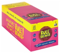 Rule Breaker Deep Chocolate Brownie Snacks 12 Count Perspective: Main