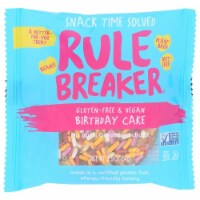 Rule Breaker Gluten-Free Birthday Cake Brownie