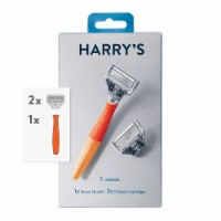 Harry's 5-Blade Men's Razor Kit - Orange Perspective: Main