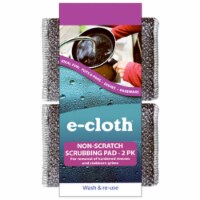 E-Cloth Medium Duty Scrubbing Pads For All Purpose 4-3/4 in. L 2 pk - Total Qty: 5; Each Pack