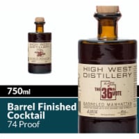 High West The 36th Vote Barreled Manhattan Whiskey Perspective: Main