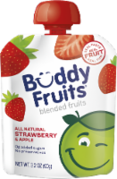 Buddy Fruits® All Natural Strawberry & Apple Blended Fruits Pouch Perspective: Main
