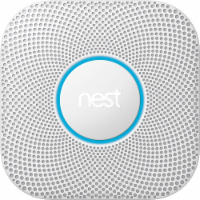 Nest Protect 2nd Generation Battery Smoke Detector - White
