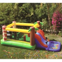 JumpOrange JOK-Jungle20 Amazing Jungle Inflatable Bouncy Waterfall